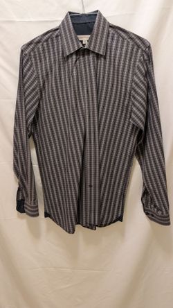 Pronto Uomo Men's Plaid Dress Shirt