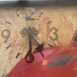 Antique Corvette clock