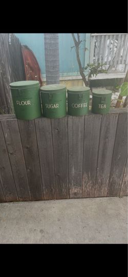 Vintage canisters