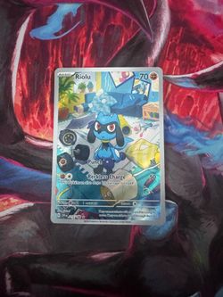 Pokémon cards riolu ir