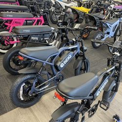 QBEAR K6 Plus Electric Bike 500W/48V 