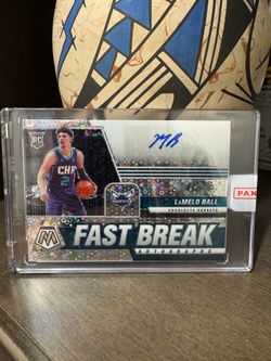 LaMelo Ball Rookie Mosaic Prizm Autograph