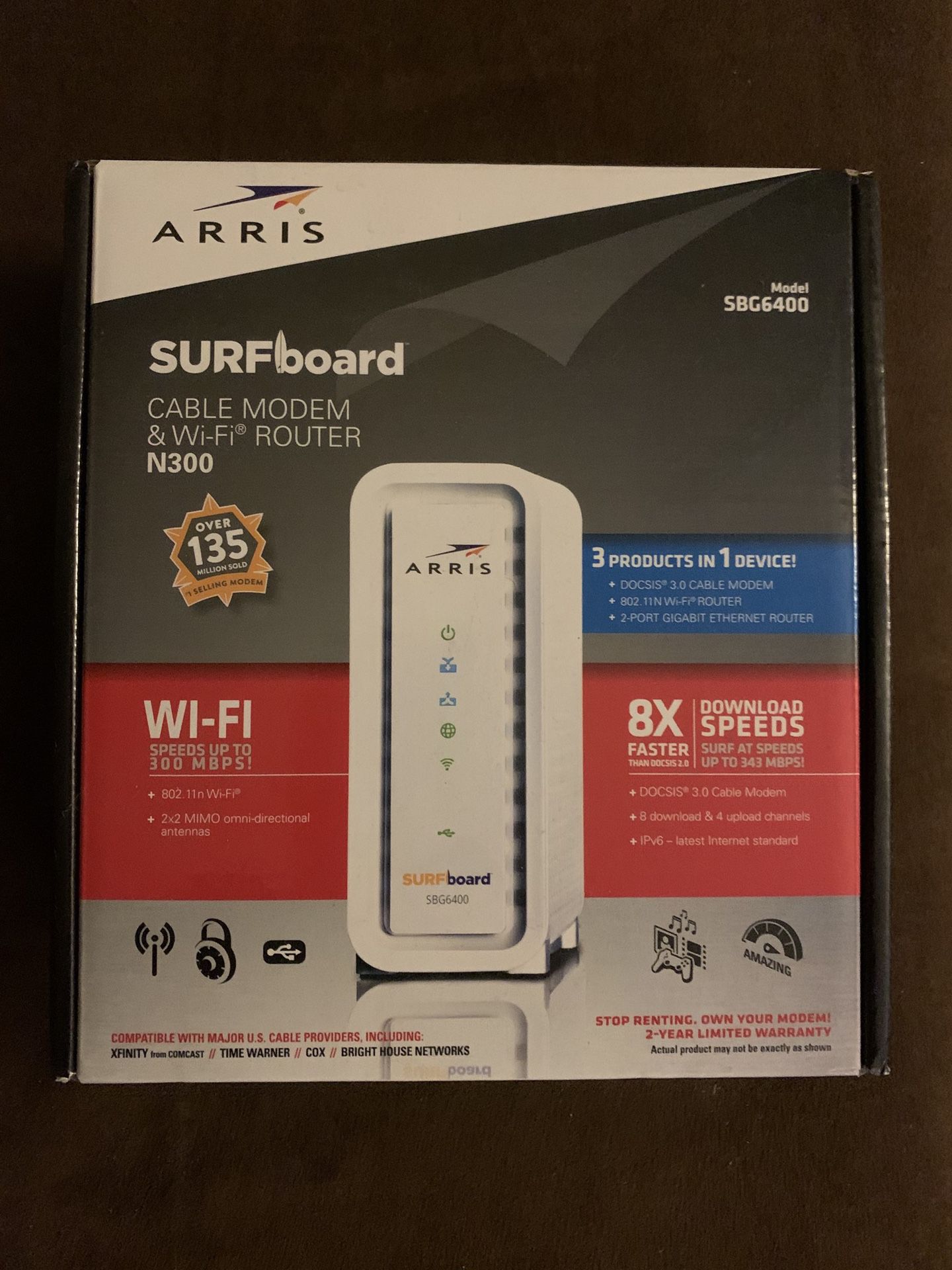 Arris Cable modem WiFi router N300
