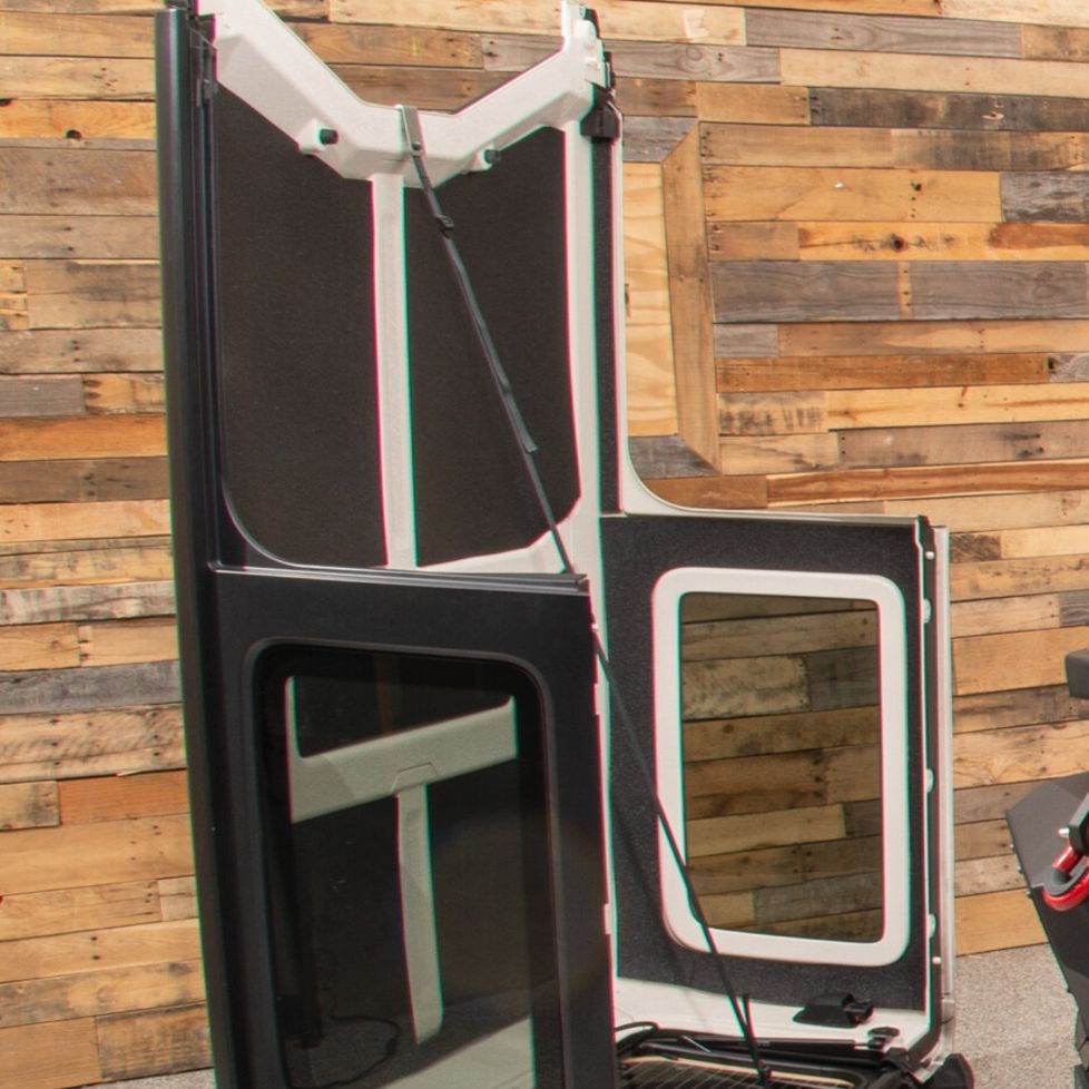 Jeep hard top cart.