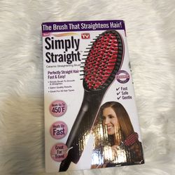 Hair Straightener Brush New