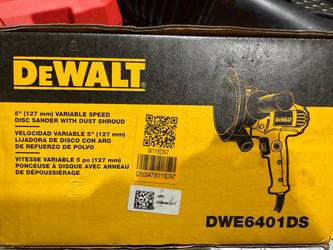 DeWalt DWE6401DS 5" Variable Speed Disc Sander