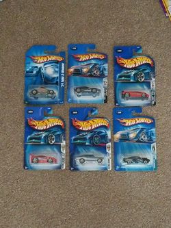Hot Wheels set of 6