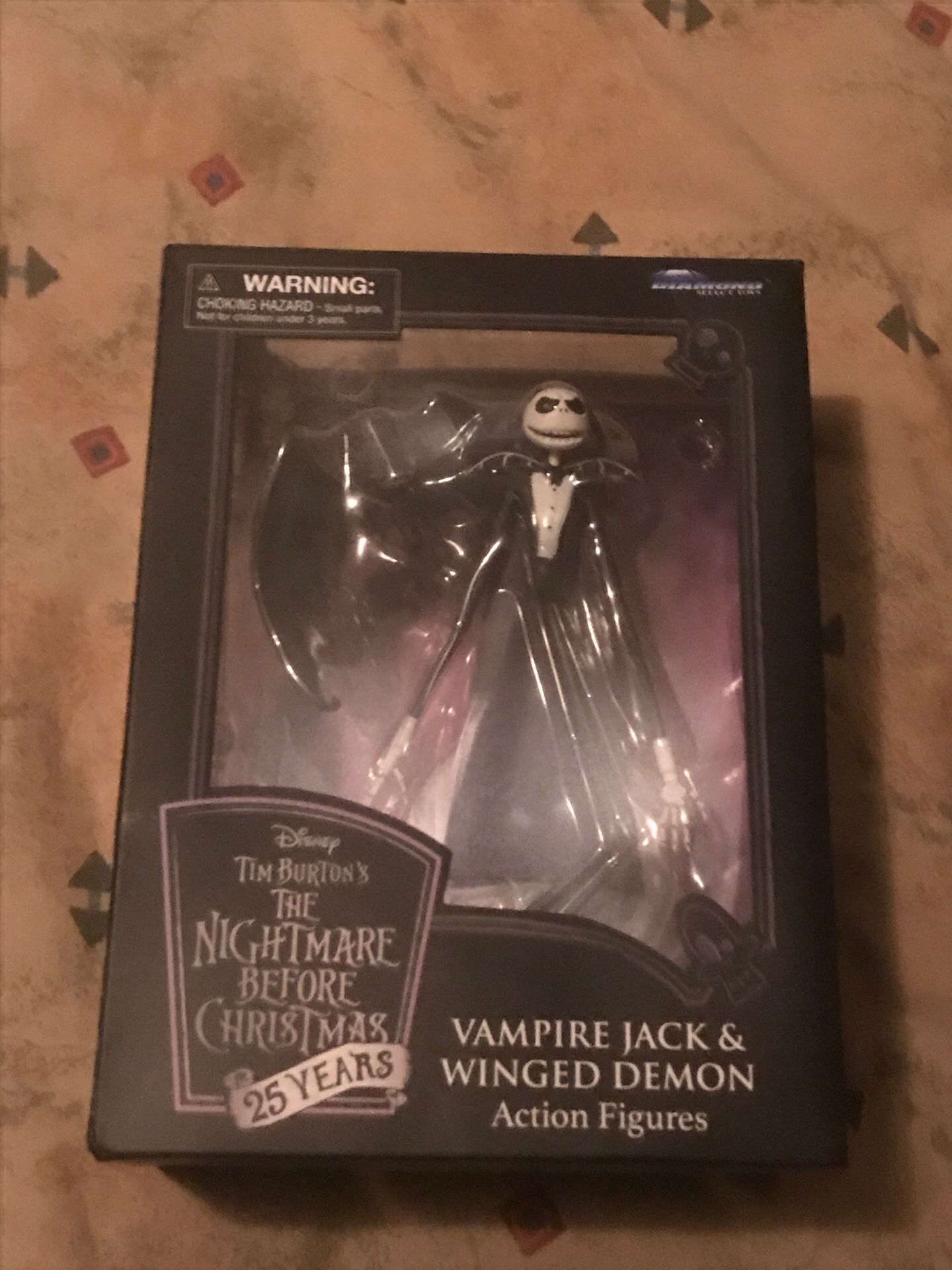 Nightmare Before Christmas Vampire Jack and Winged Demon action figure New