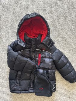 CB Sports Toddler Winter Jacket with Hood & Hat – 3T