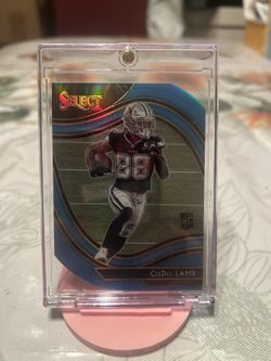 2020 Ceedee Lamb Select Blue Die Cut Rookie Card🔥