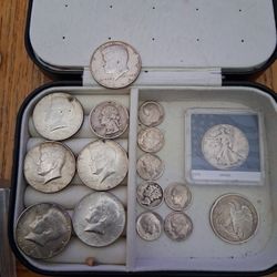 Silver Half Dollars And Dimes 