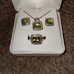 3pcs Peridot 