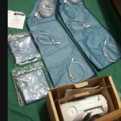 New Never used For The Whole Leg Compression Sleeves And Pump Great Massager Form Home $250 Pickup only At Country Club And Grant 