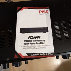 Audio Amplifier With Remote