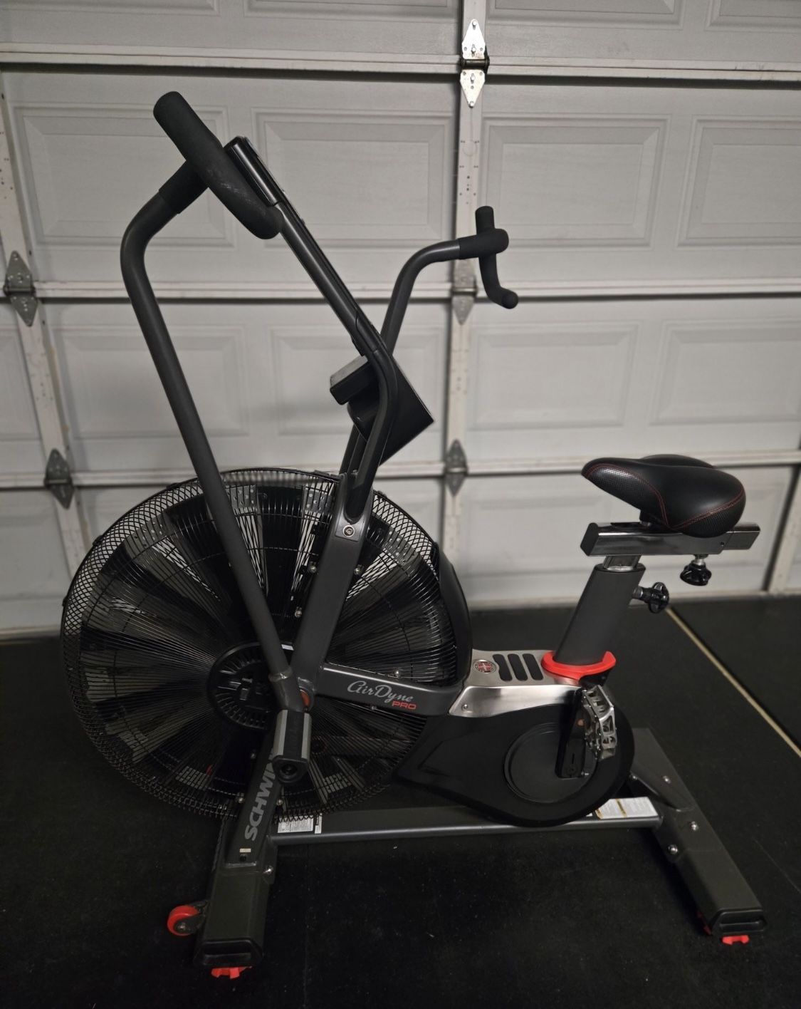 Schwinn Airdyne Pro Stationary Bike Fan Bike.  Very similar to the Rogue Echo Bike