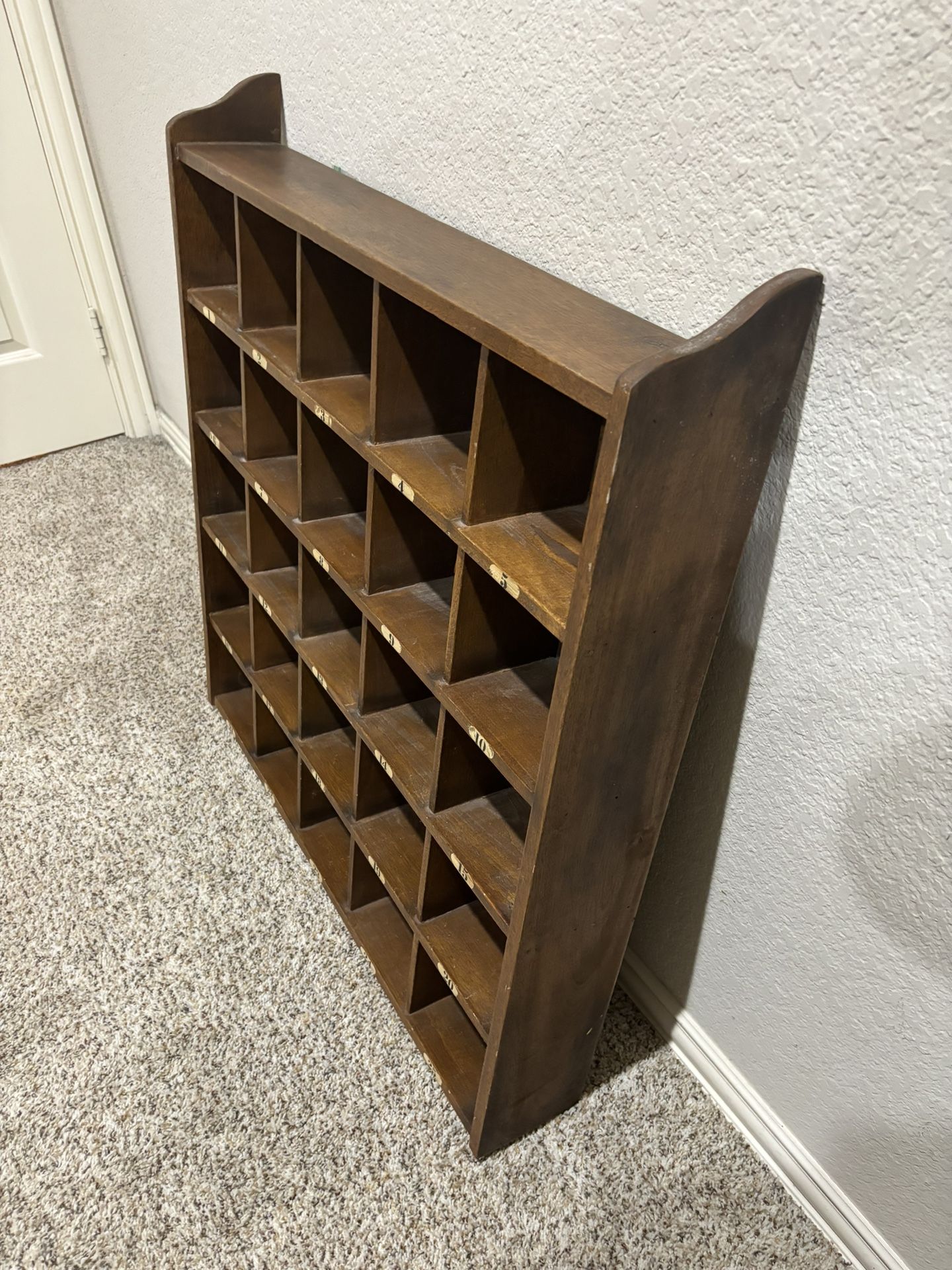 K*♡様 Pottery Barn vintage wood rack Pottery Barn Wood Wall Shelf Cubby for Sale in Frisco, TX - OfferUp