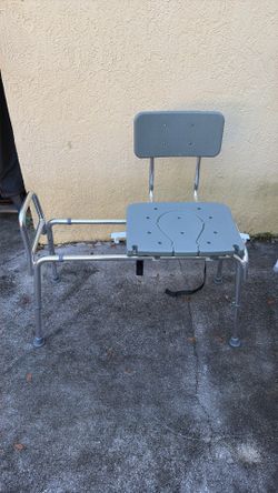 Shower Bench And Commode Chair