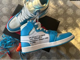 Off-White x Air Jordan 1 Retro High OG 'UNC'
