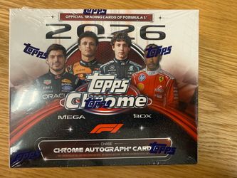 2026 Topps Chrome Formula 1 Mega Box