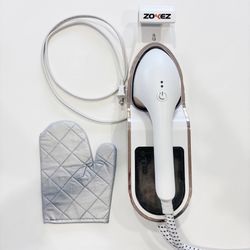 Handheld 2-in-1 Clothes Steamer & Dry Iron + Glove - Excellent Condition