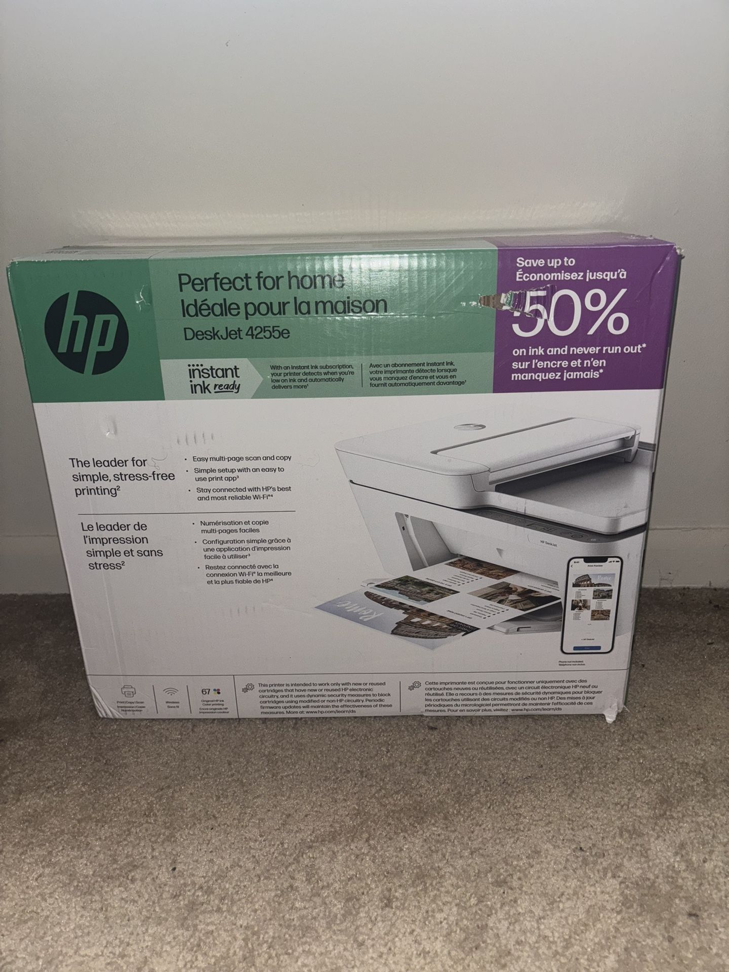 Brand New Printer HP DeskJet 4255e