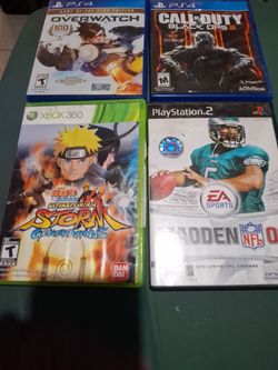 PS4,PS2,XBOX 360