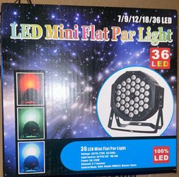LED Mini Flat Par Light