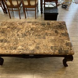 Marble Top Coffee Table