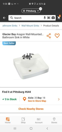 Glacier Bay sink