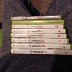 XBox 360 Games "Madden Set"