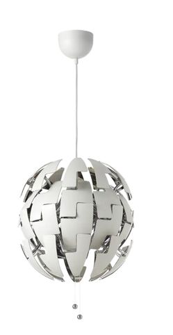 White Exploding Light Fixture