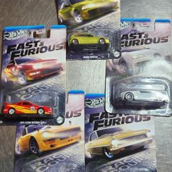 Fast & Furious 5 Car Set