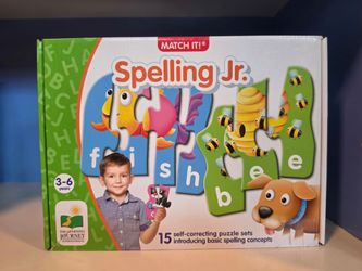 Spelling Jr. and First Words Match It! Puzzle Set