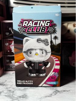 Hello Kitty Racing Club, Miniso Plush Keychain.