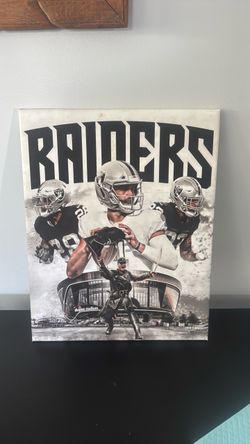 Las Vegas Raiders Canvas Wall Art Print