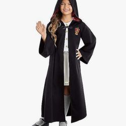 Harry Potter Kids Gryffindor Robe | Hogwarts Outfit | Wizard Costume its size medium