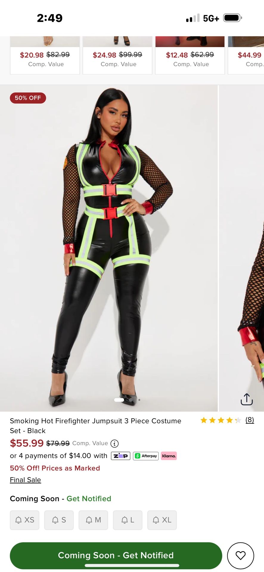 Couples Firefighters Costumes