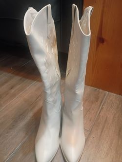 Madden NYC Women's Embroidered Tall Western Boots,