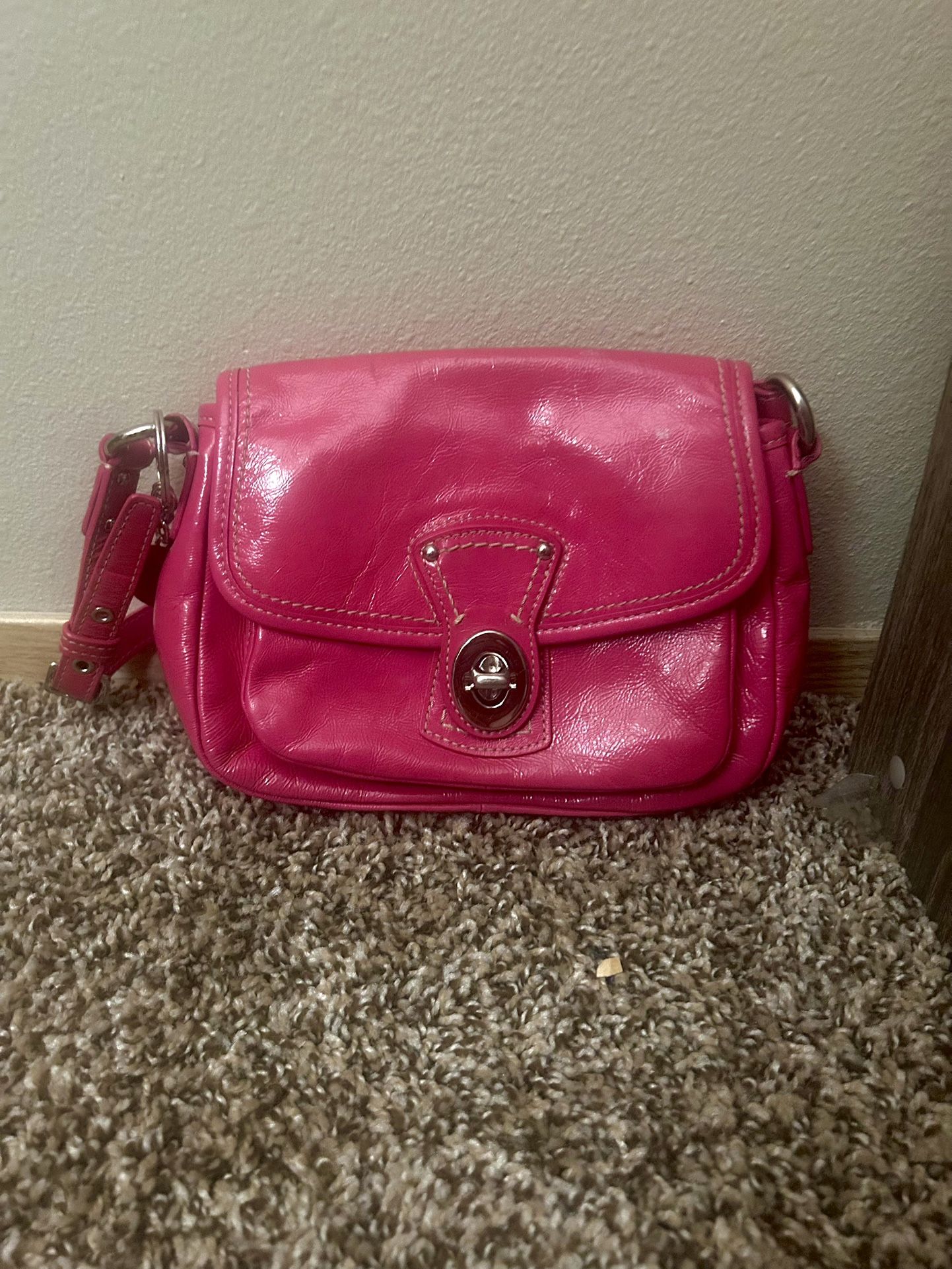 Pink Coach Bag