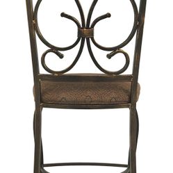 Signature Design by Ashley Glambrey Counter Height Bar Stool, Brown 4 Chairs