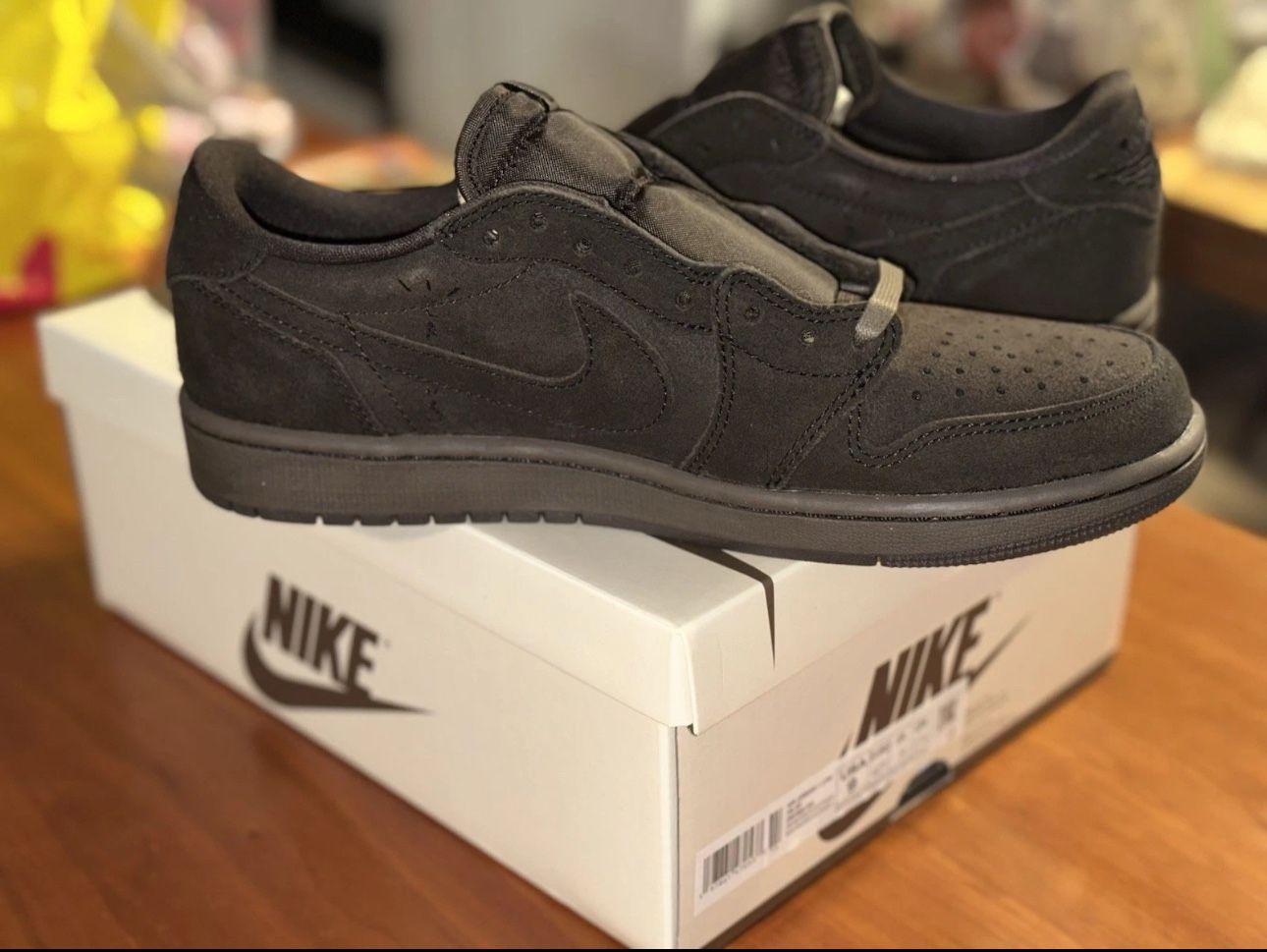 Air Jordan 1 Low Travis Scott Velvet Brown DM7866-202 Fashion Shoes