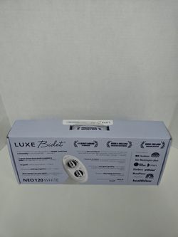 LUXE Bidet NEO 120 White Self Cleaning Nozzle Fresh Water Non Electric Bidet New
