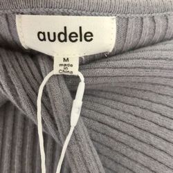 Audele Light Tunic Gray Sweater