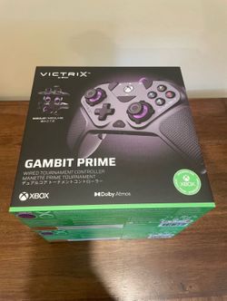 2 VICTRIX GAMBIT PRIME WIRED XBOX CONTROLLERS – NEW SEALED – $140