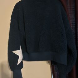 So Teal Green Athletic Jacket For Teen