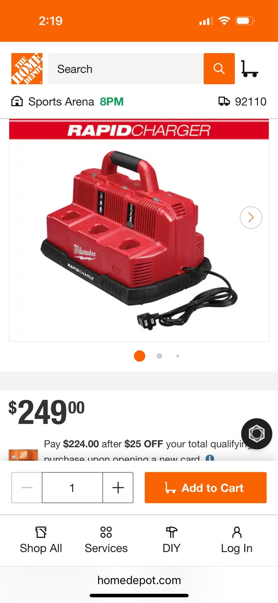 M18 M12 Rapid Charger Station