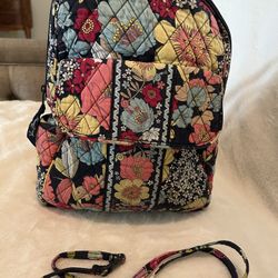 Vera Bradly Backpack Plus Vera Bradly Lanyard