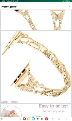 Butterfly Band For Apple Watch 46mm 44mm 45mm 42mm 49mm (43)