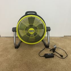 Ryobi Aircannon Whisper Fan 