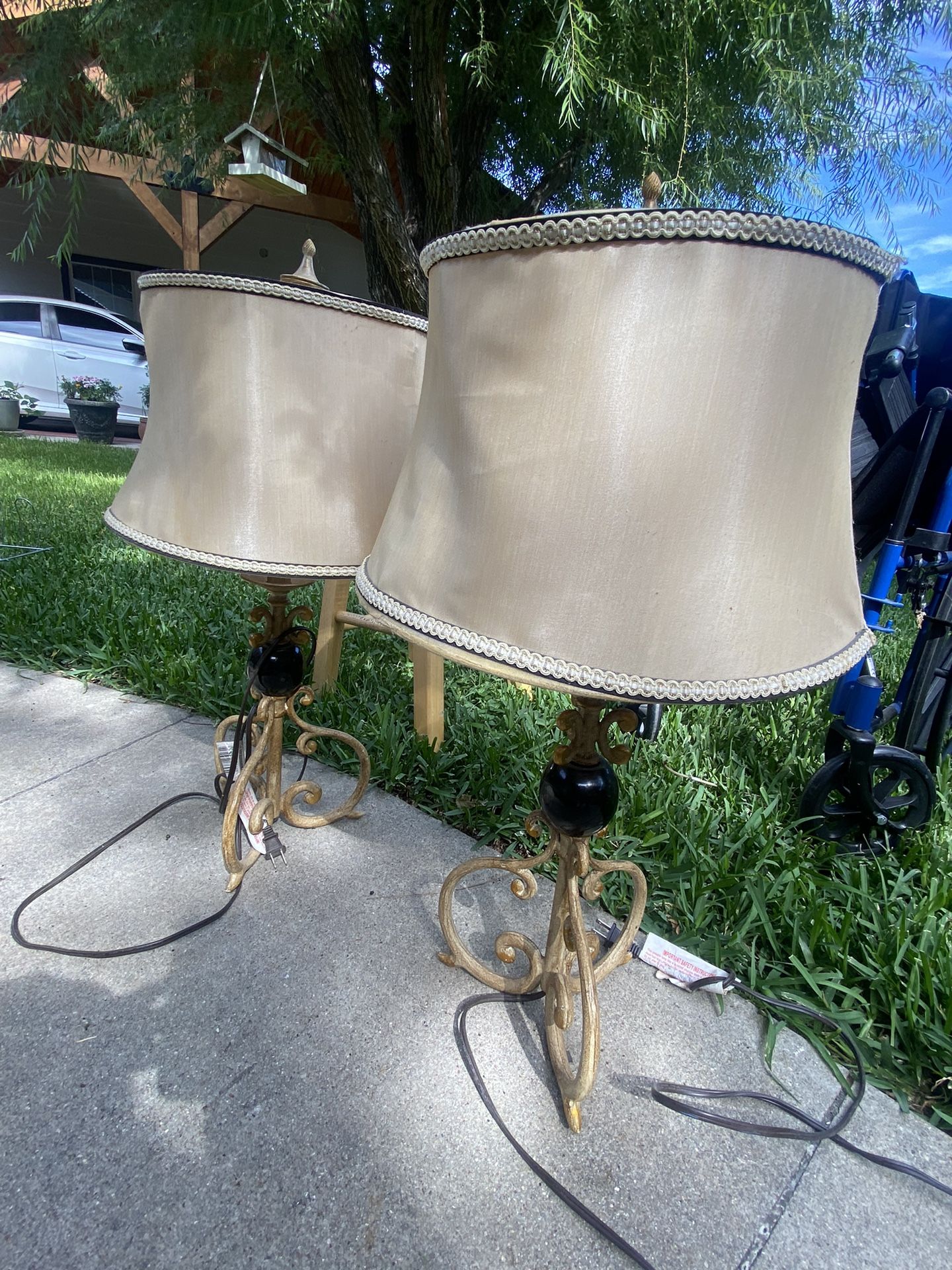 Set Of Two Lamps